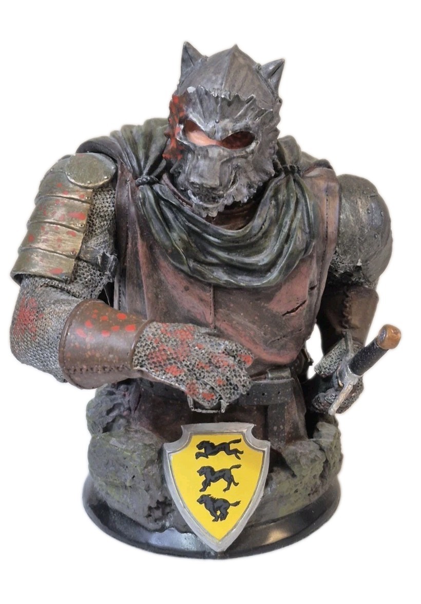 Sandor Clegane The Hound Exclusive Variant Bust LE Valyrian Resin Game of Throne
