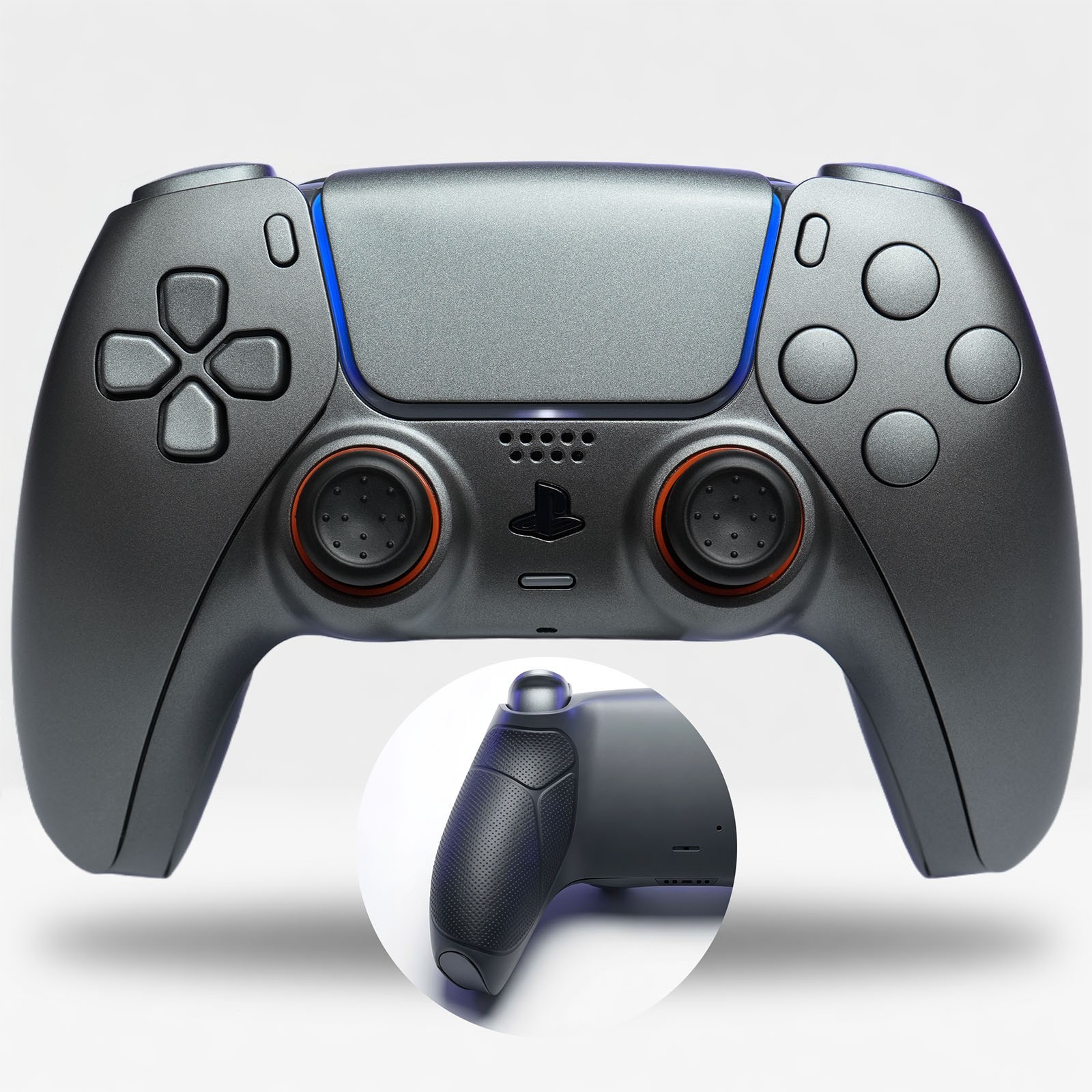 TAC Carbide™ Gunmetal Gray PS5 Controller PlayStation 5 Pro Esports DualSense