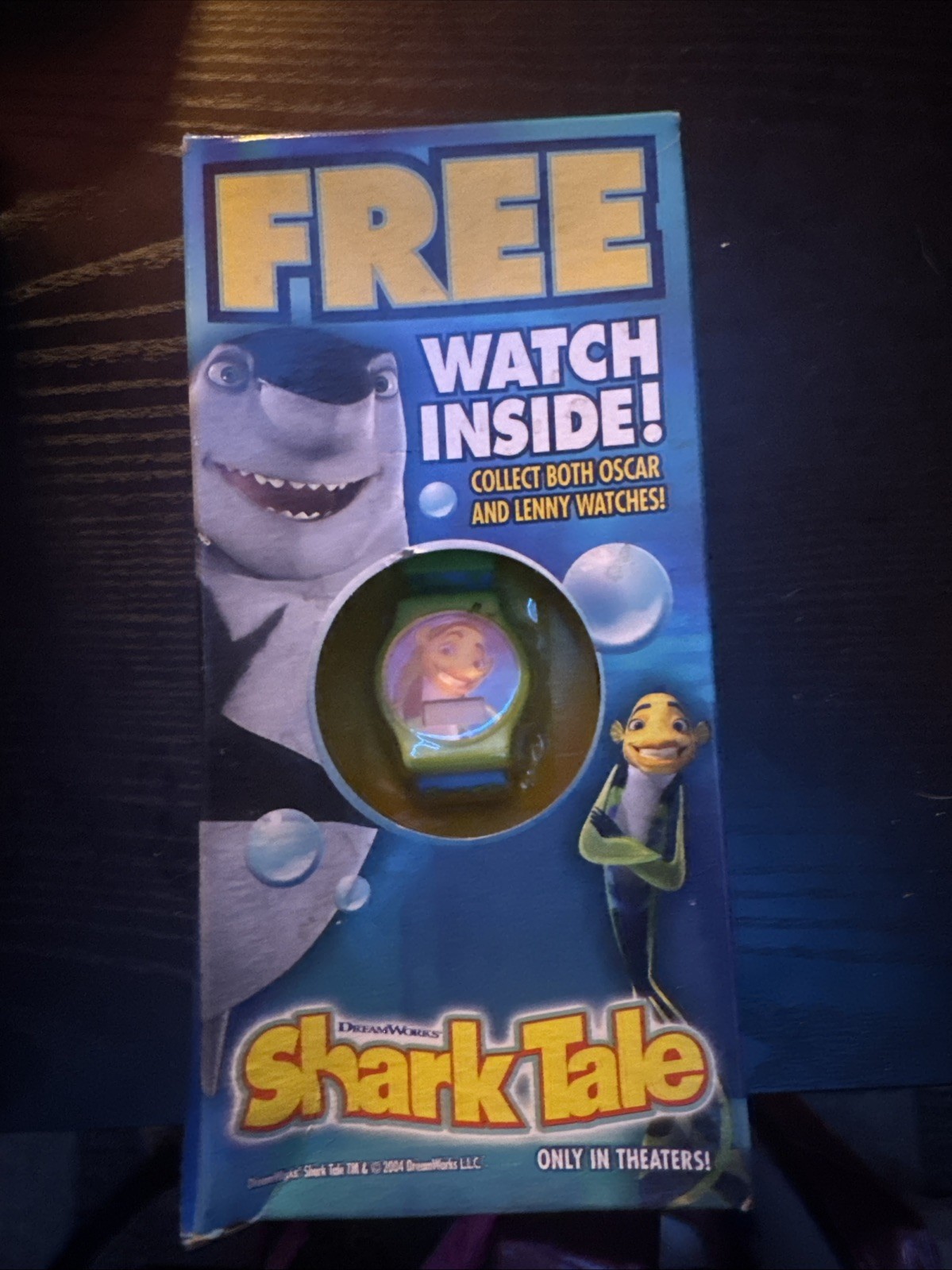 Dreamworks Shark Tale Watch In Box