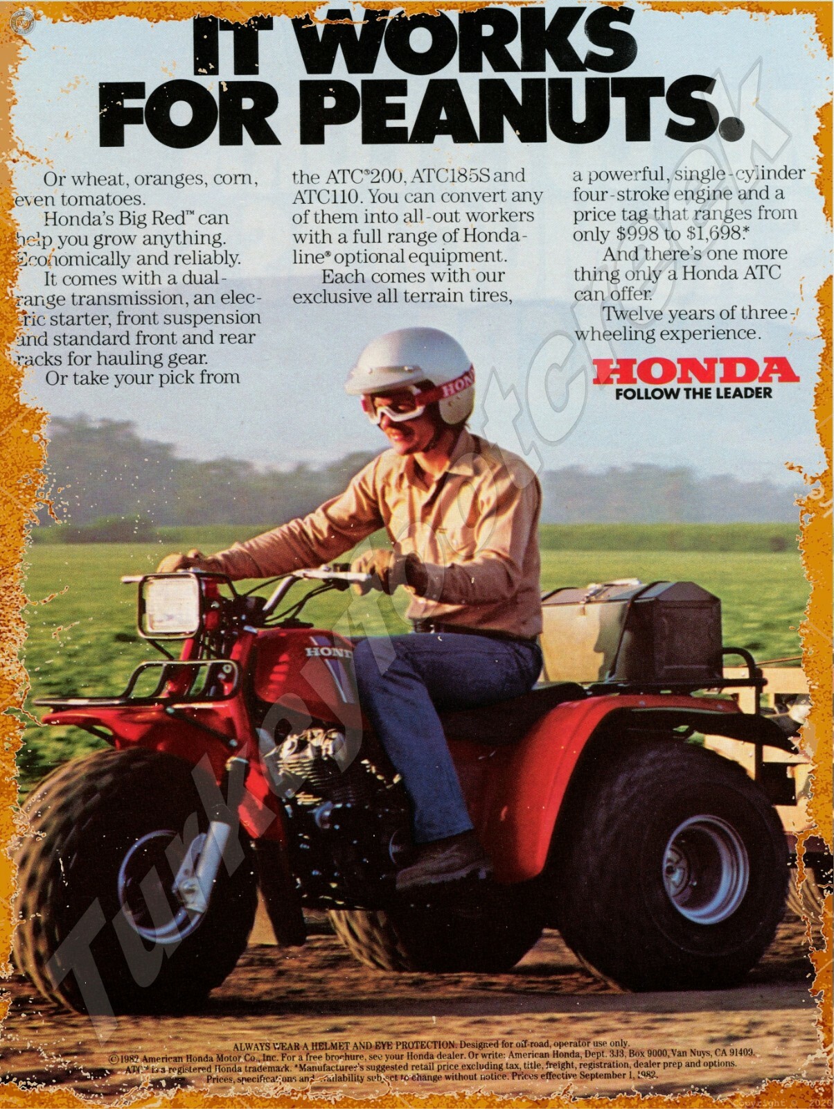 1982 Honda ATC Three Wheeler Ad 9