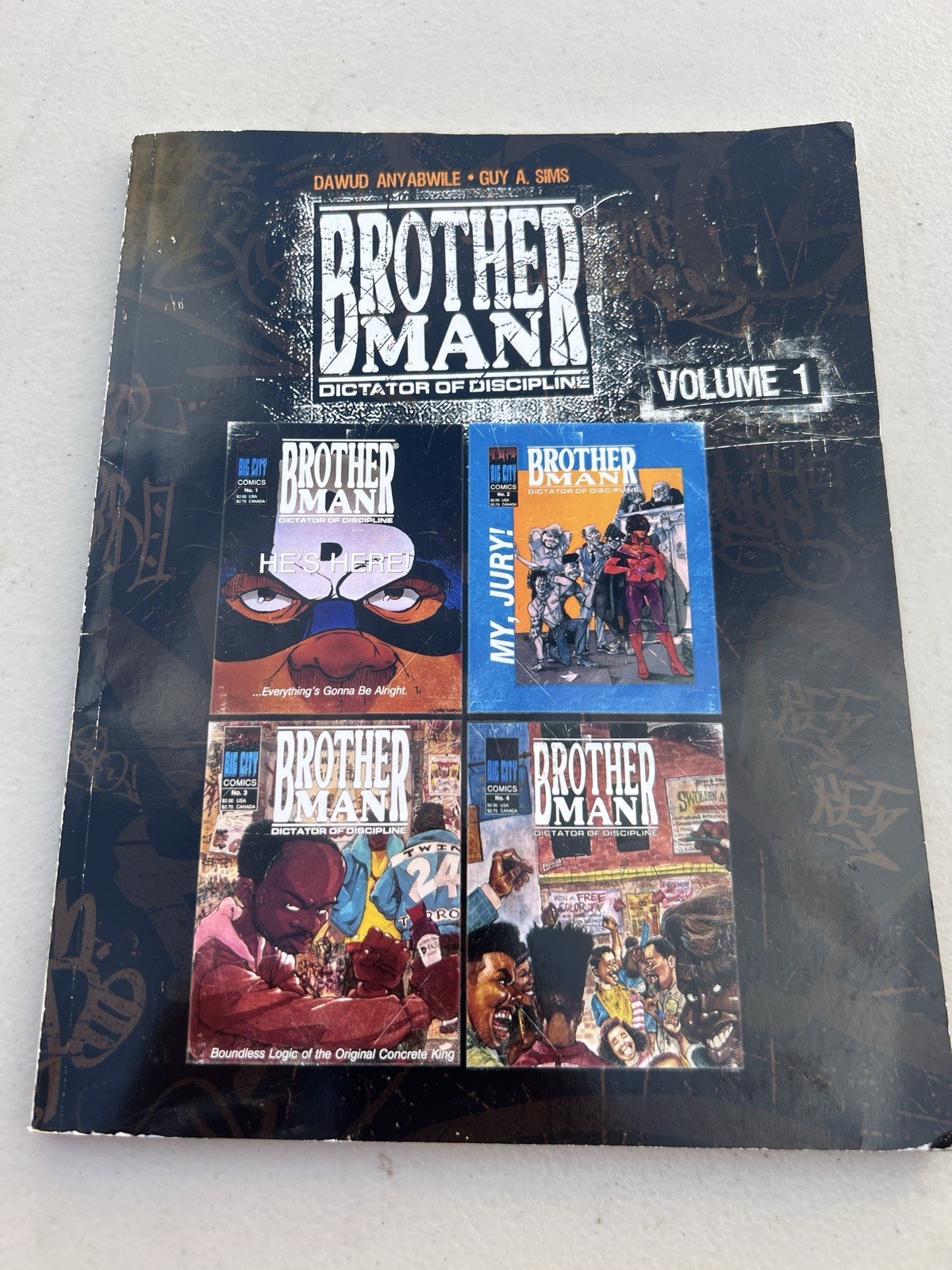 Brotherman Dictator Of Discipline Volume 1 Rare Signet  by the Artist.