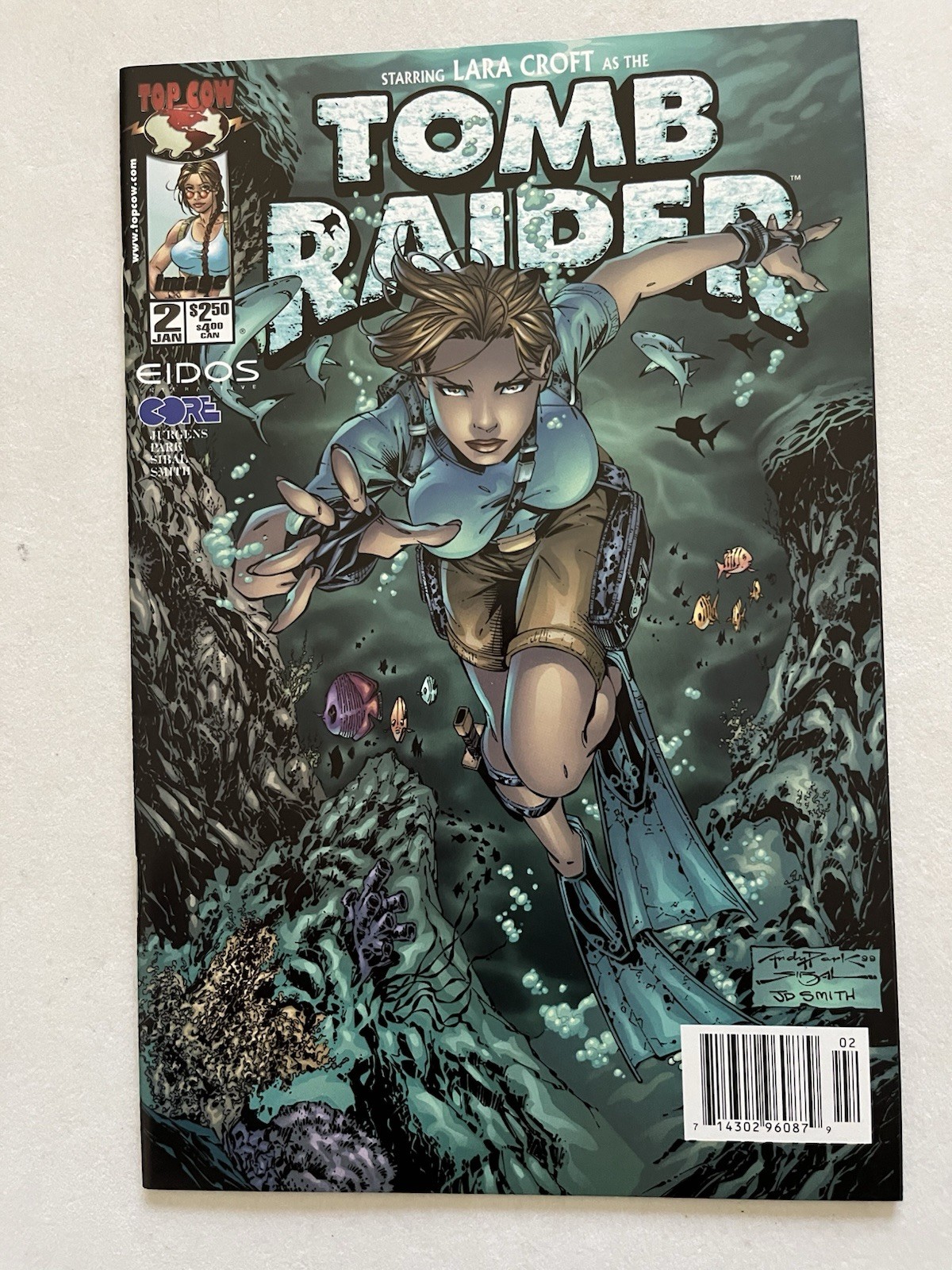 Tomb Raider #2 Newsstand (Top Cow Image, 2000)
