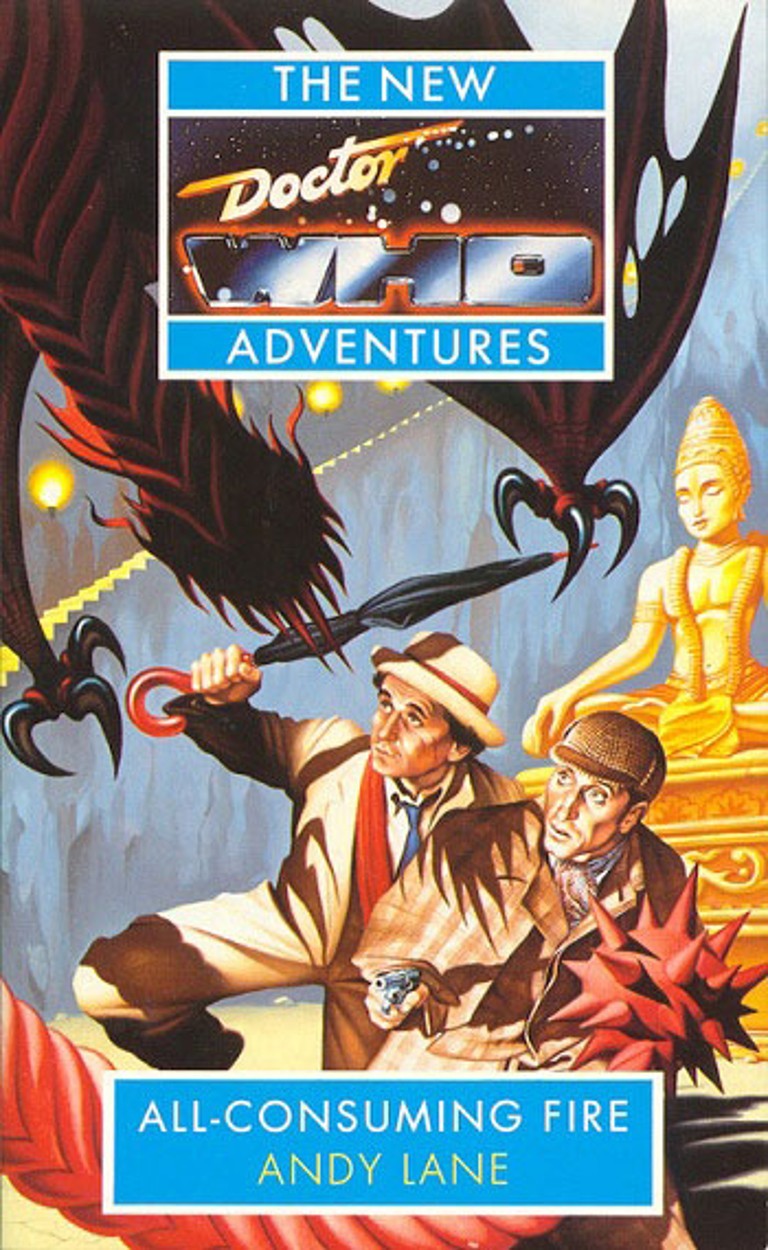 7th Dr Doctor Who New Adventures Book - ALL CONSUMING FIRE  (Mint New) 1st Print