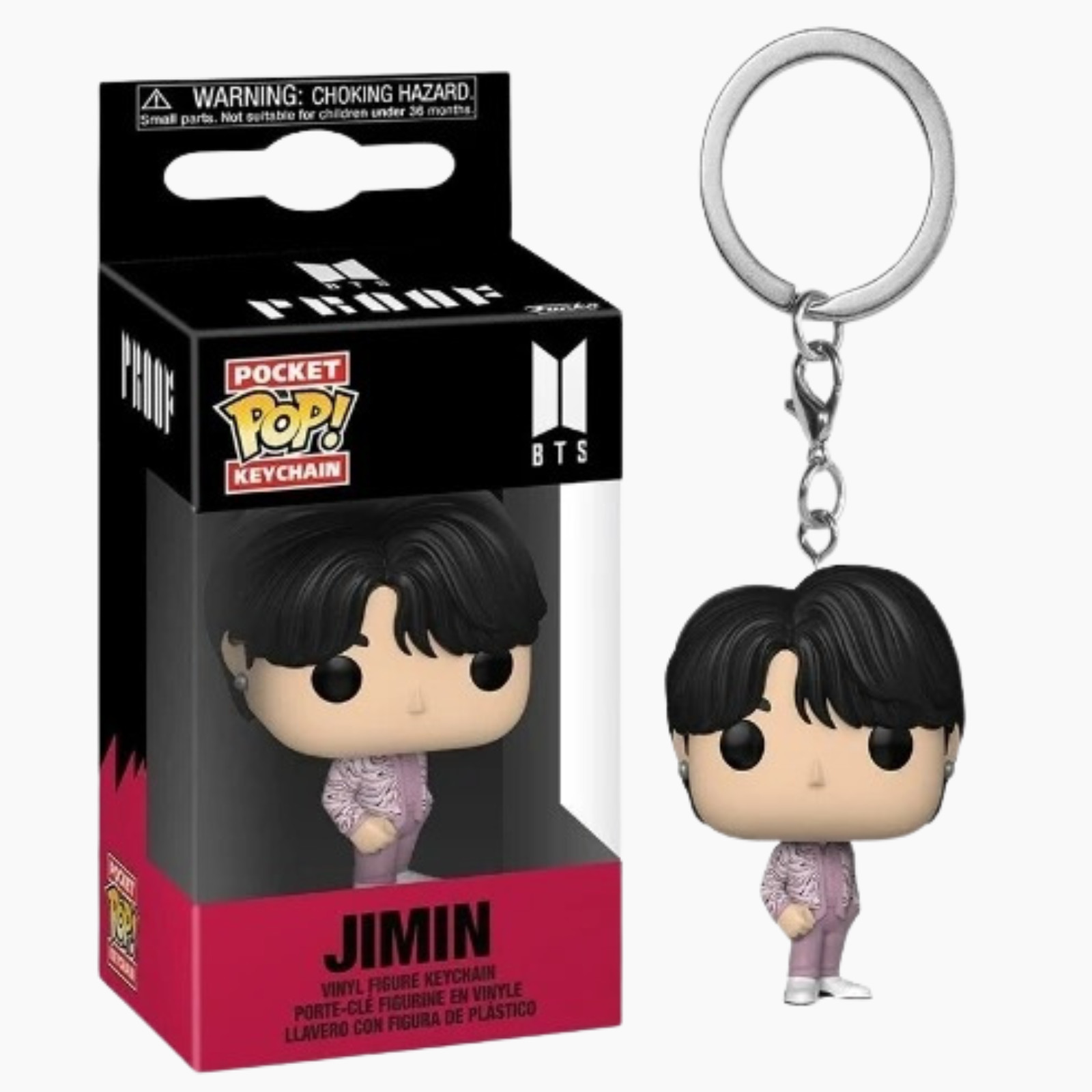 NEW BTS Funko Pop POCKET Keychain-RM, Jin, Suga, JHope, Jimin, V, Jungkook-USA