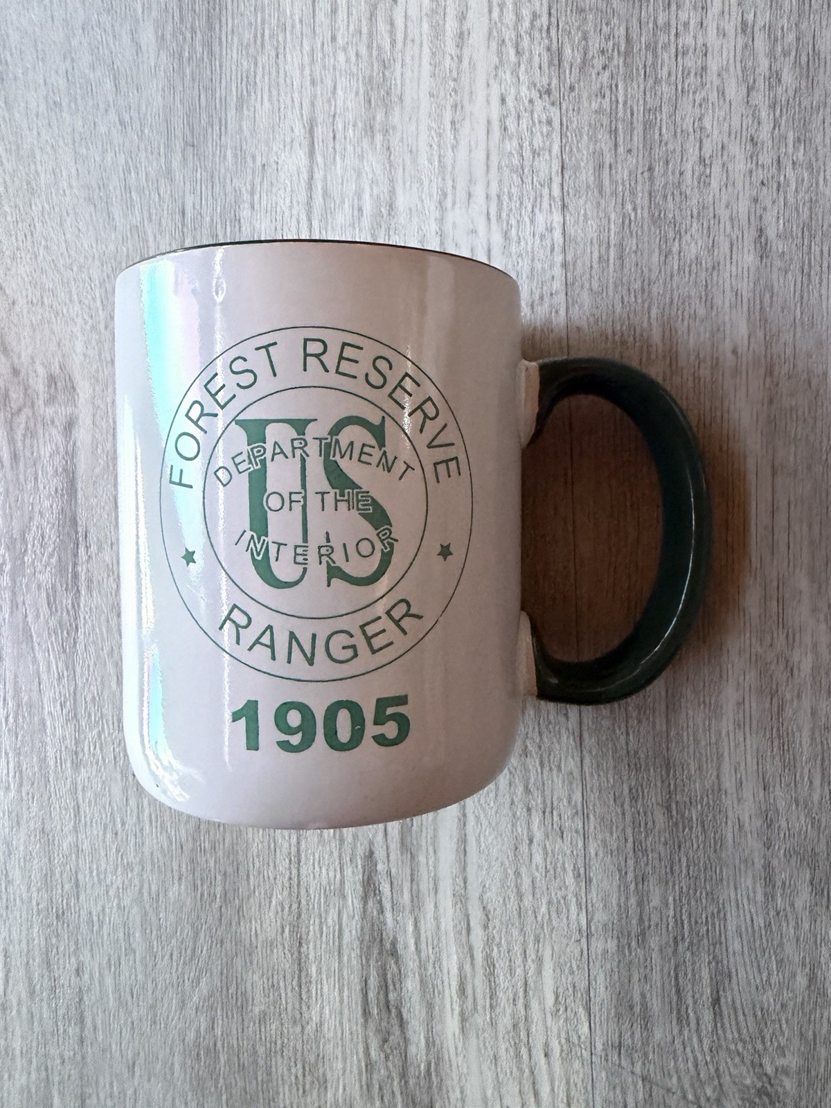 US Forest Service Reserve Ranger DOI DOA Limited Edition 100th Anniversary Mug