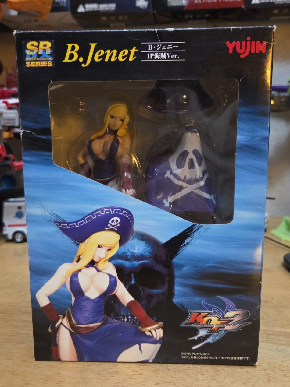 Yujin SRDX King of Fighters Maximum Impact 2 B. Jenet 1P Pirate Version Open Box