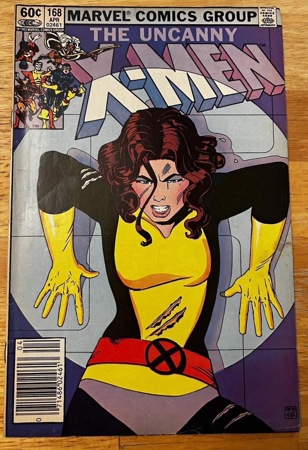 Marvel Comics The Uncanny X-Men #168 (1983) 🔑 Chris Claremont Paul Smith Cover