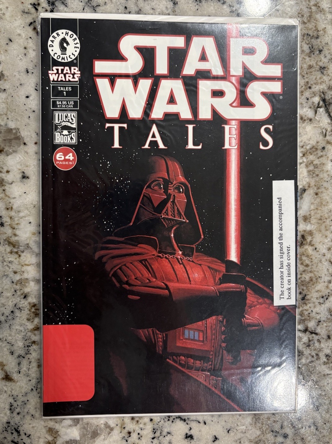 1999 Dark Horse Comics Star Wars Star Wars Tales Signed #1473