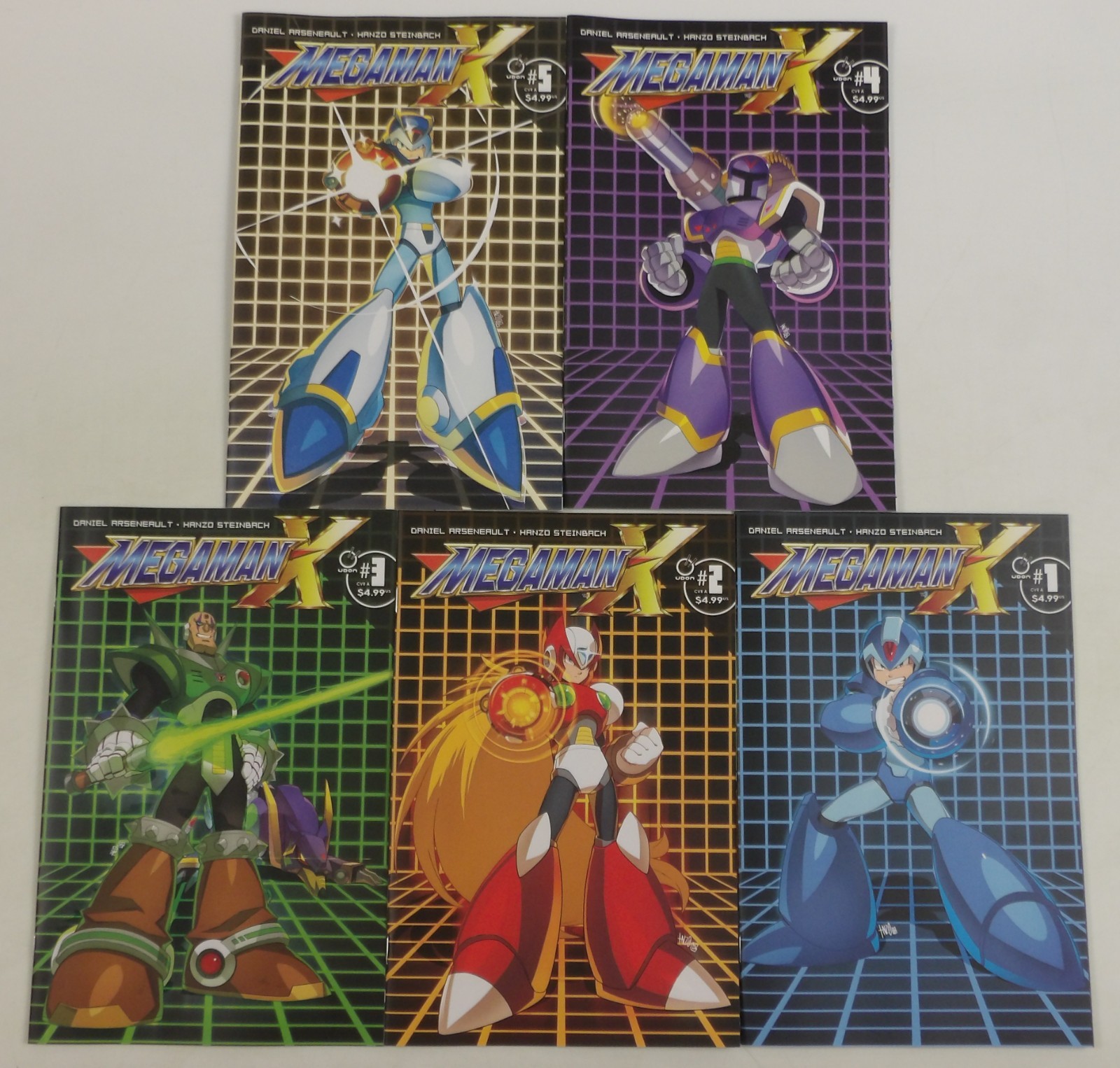 Mega Man X #1-5 VF/NM complete series Udon Entertainment MegaMan 2026