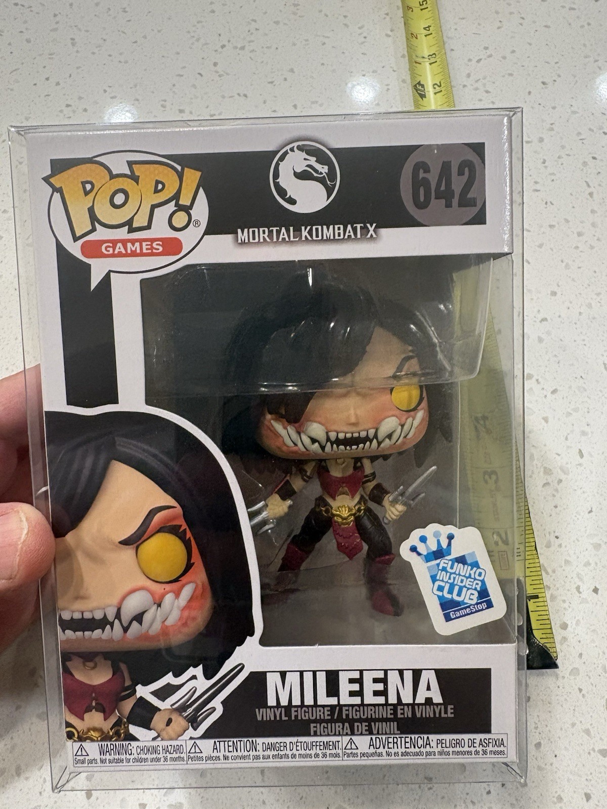 Funko Pop Mortal Kombat X Mileena #642 Pop New in Box w/ Protector