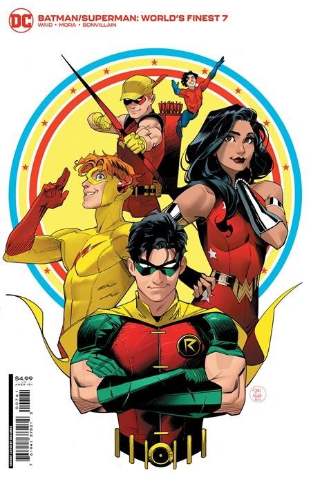 BATMAN/SUPERMAN: WORLD'S FINEST #7 (DAN MORA CARDSTOCK VARIANT)(2022) COMIC ~ DC