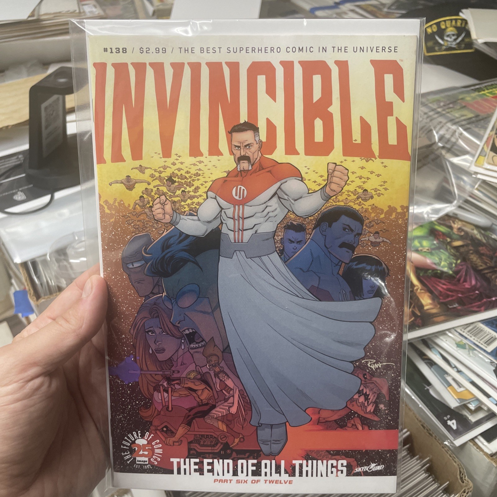Invincible #138 The End of All Things Ryan Ottley Image Comics VF/NM
