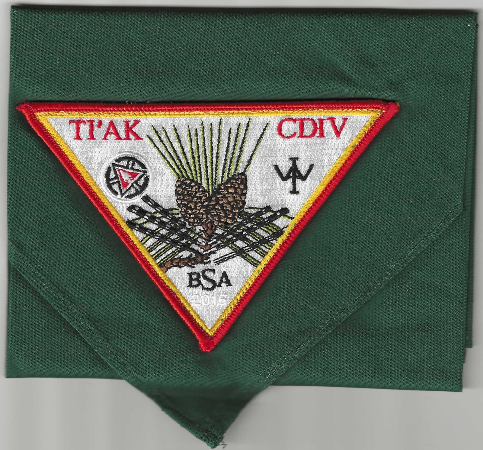 OA Centennial 2015 - Ti'Ak Lodge 404 Neckerchief