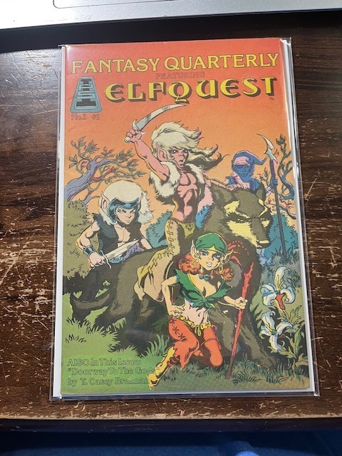 Fantasy Quarterly #1 1st Elfquest Independent Publishers Syndicate 1978 Comic