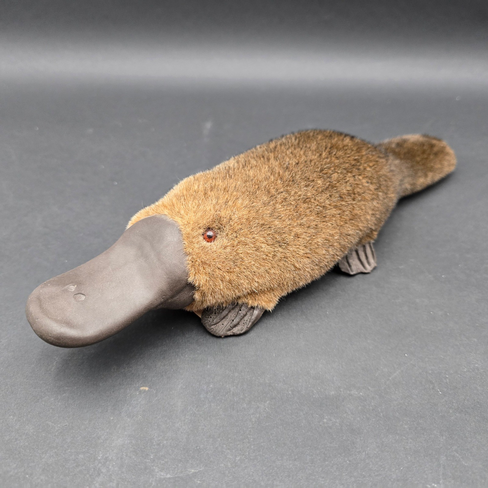 Vintage Otto Butkus Australia Platypus Figurine Taronga Zoo Sydney Souvenir 11in