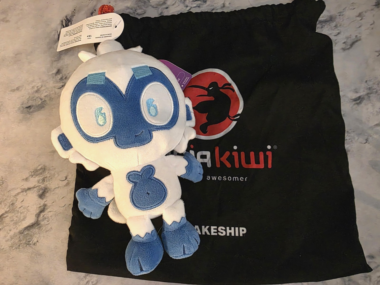 Makeship Ninja Kiwi BTD6 Ice Monkey Plush Bloons ONLY 1187 RARE