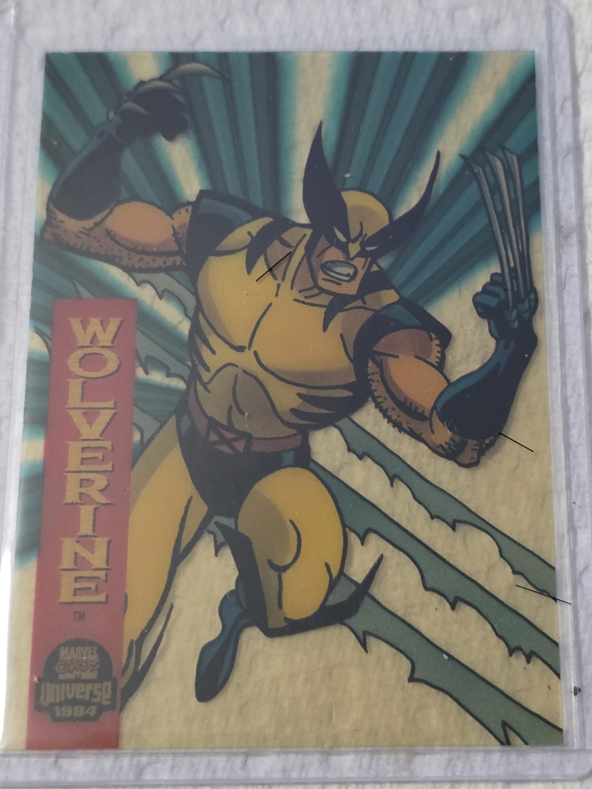 1994 Fleer Marvel Universe Wolverine Suspended Animation #10