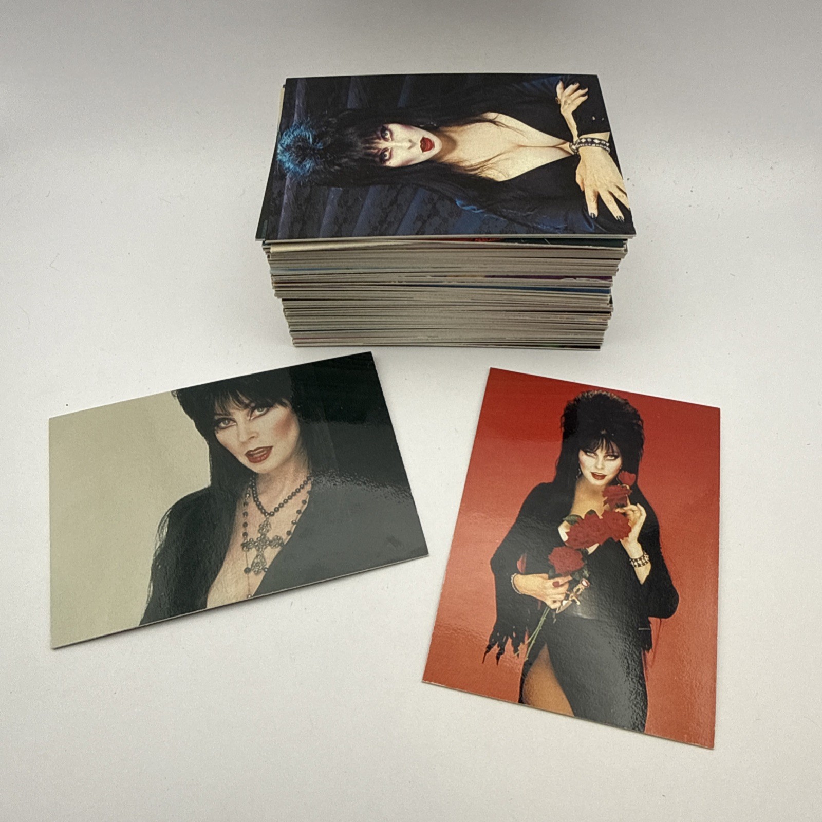1996 Comic Images Elvira Mistress Of The Dark Trading Card Complete Set Of 72