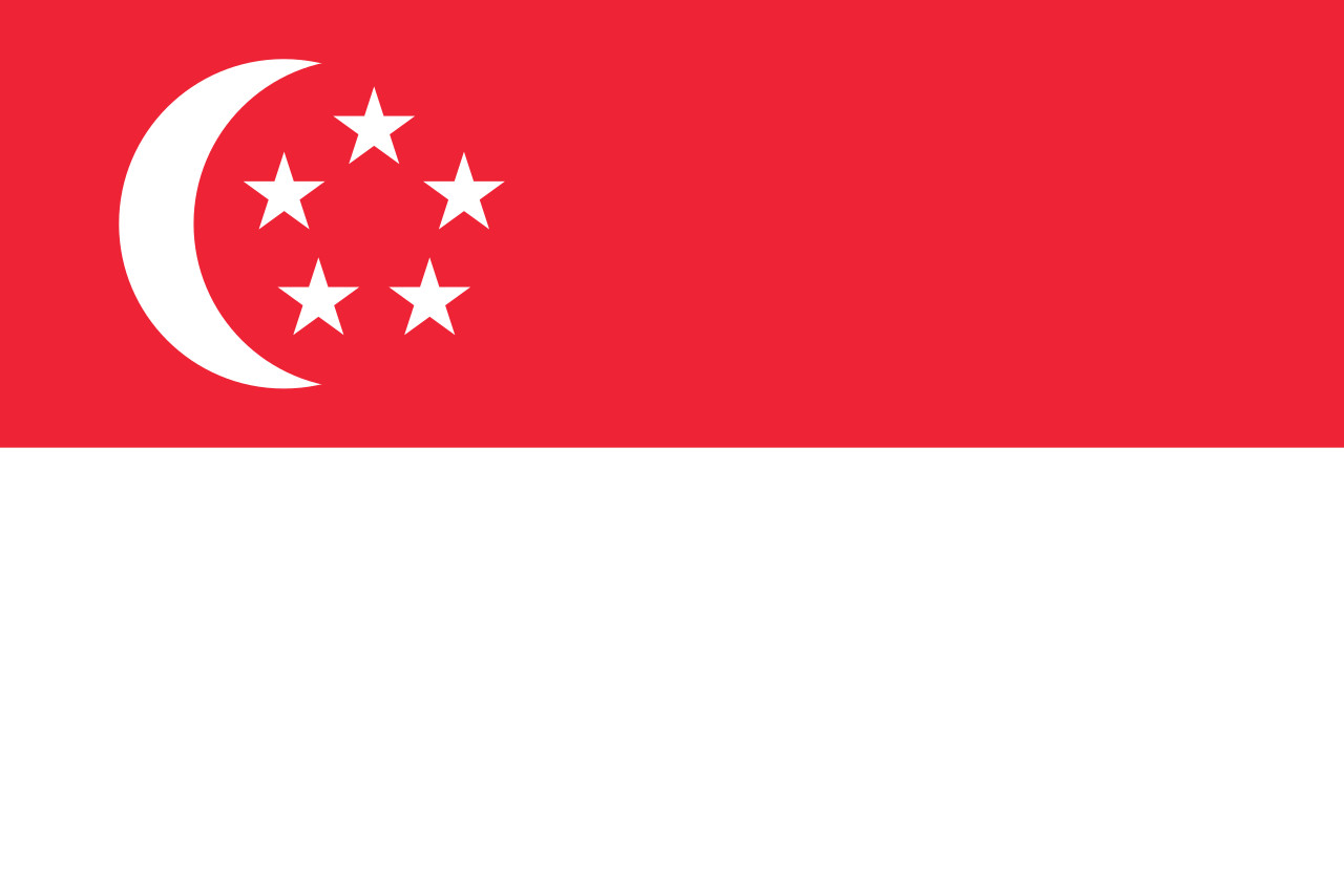 Dettra Annin Flag of Singapore  3' x 5' Dura Lite Nylon Flag
