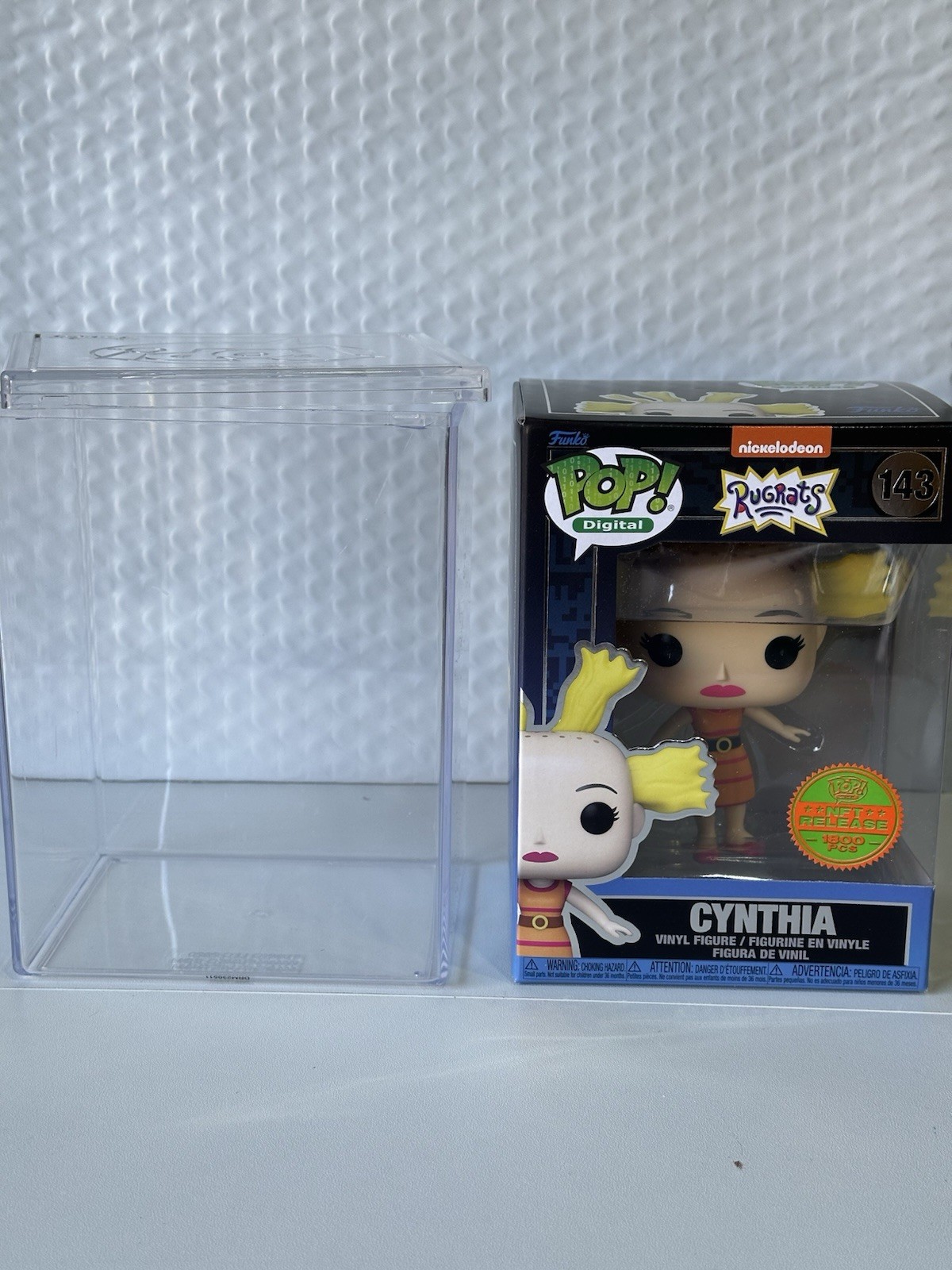 Funko Pop Digital 143 Rugrats Cynthia nickelodeon Includes Display Plastic Box