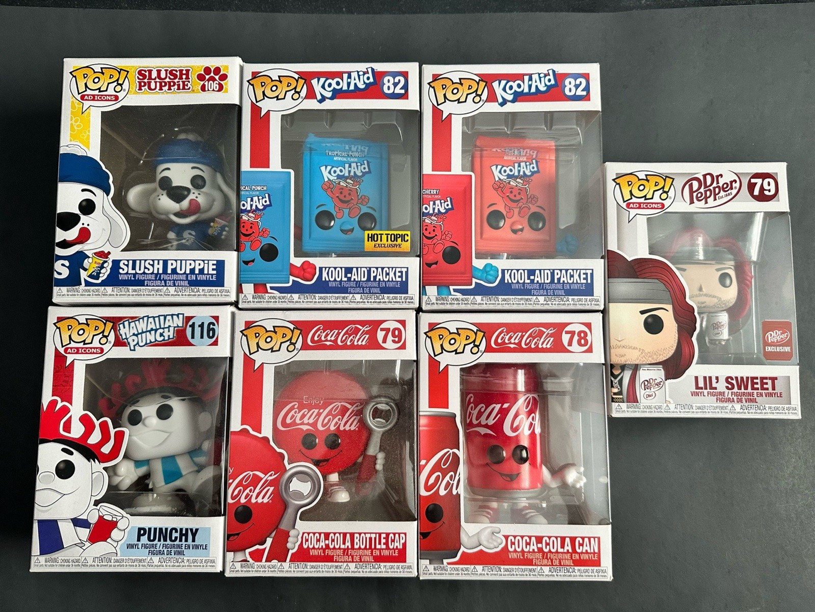 2020 Funko POP Ad Icons: The Drinks Collection/Lot