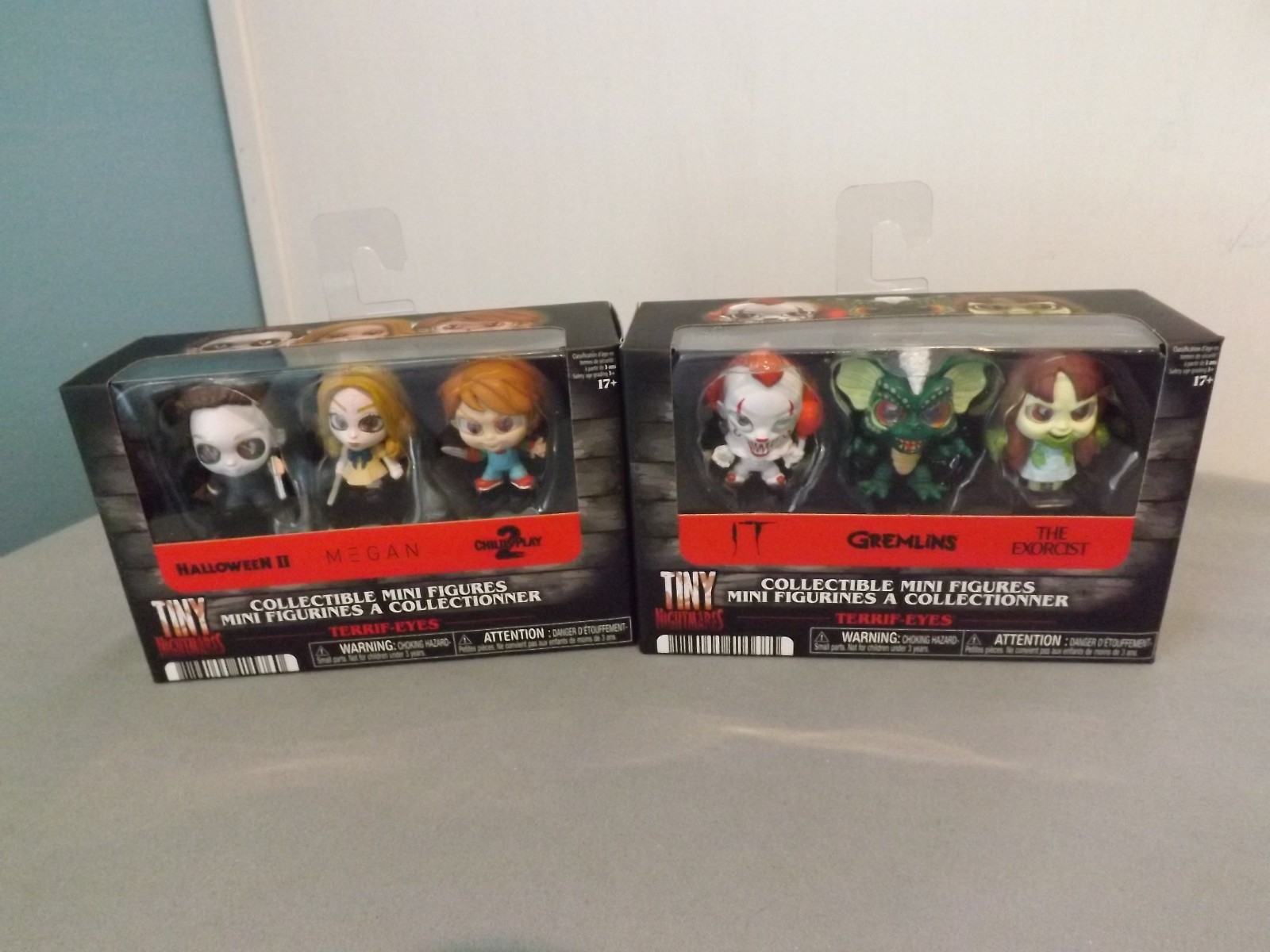 Tiny Nightmares Collectible Mini Figures Set of 2 (6 Figures) NEW