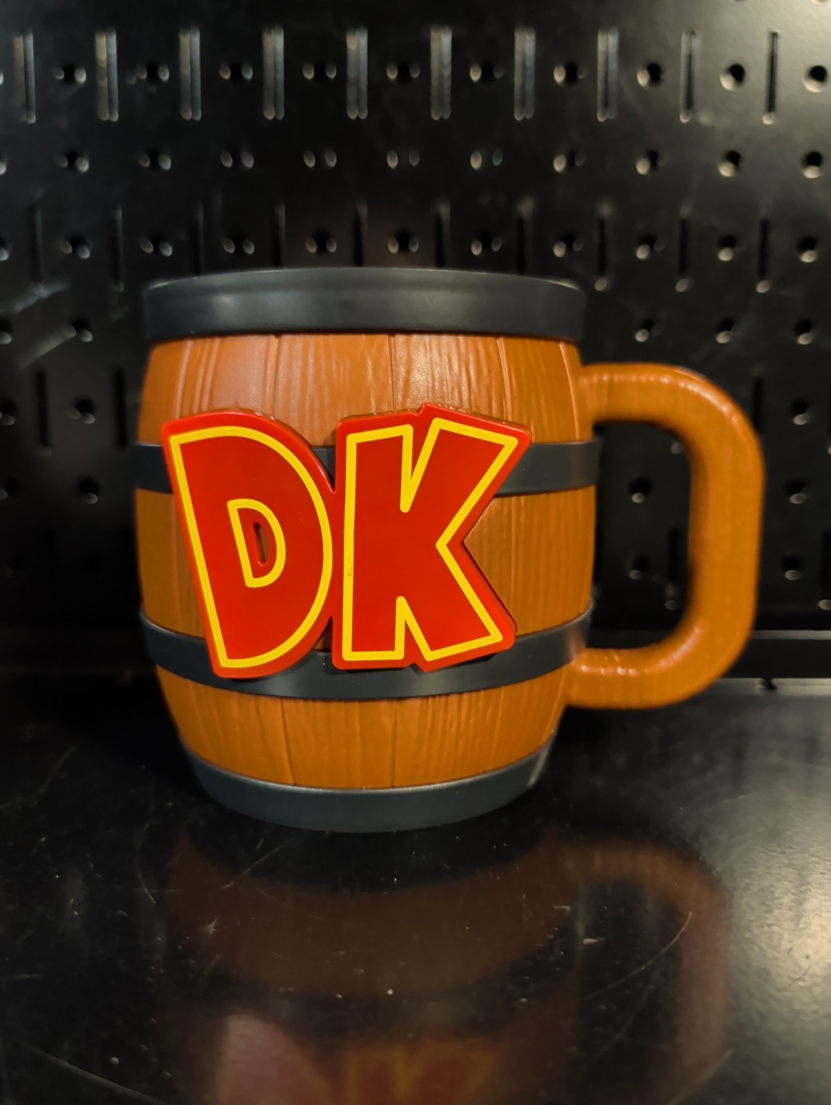 Universal Super Nintendo Donkey Kong Country DK Barrel Crush Mug - NO SPOON