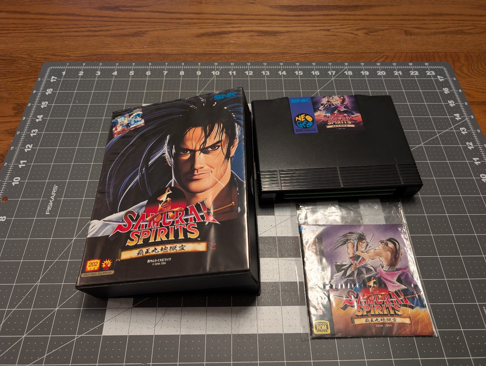 Authentic Neo Geo AES Samurai Spirits 2 - Tested (Japan Release)