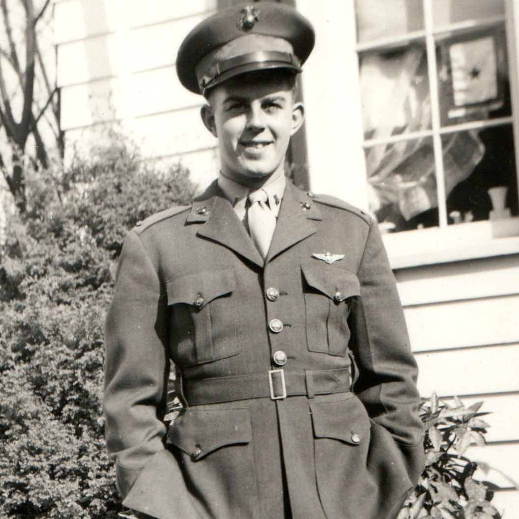 c1940s WWII US Marine Corps Pilot Officer Uniform 5\