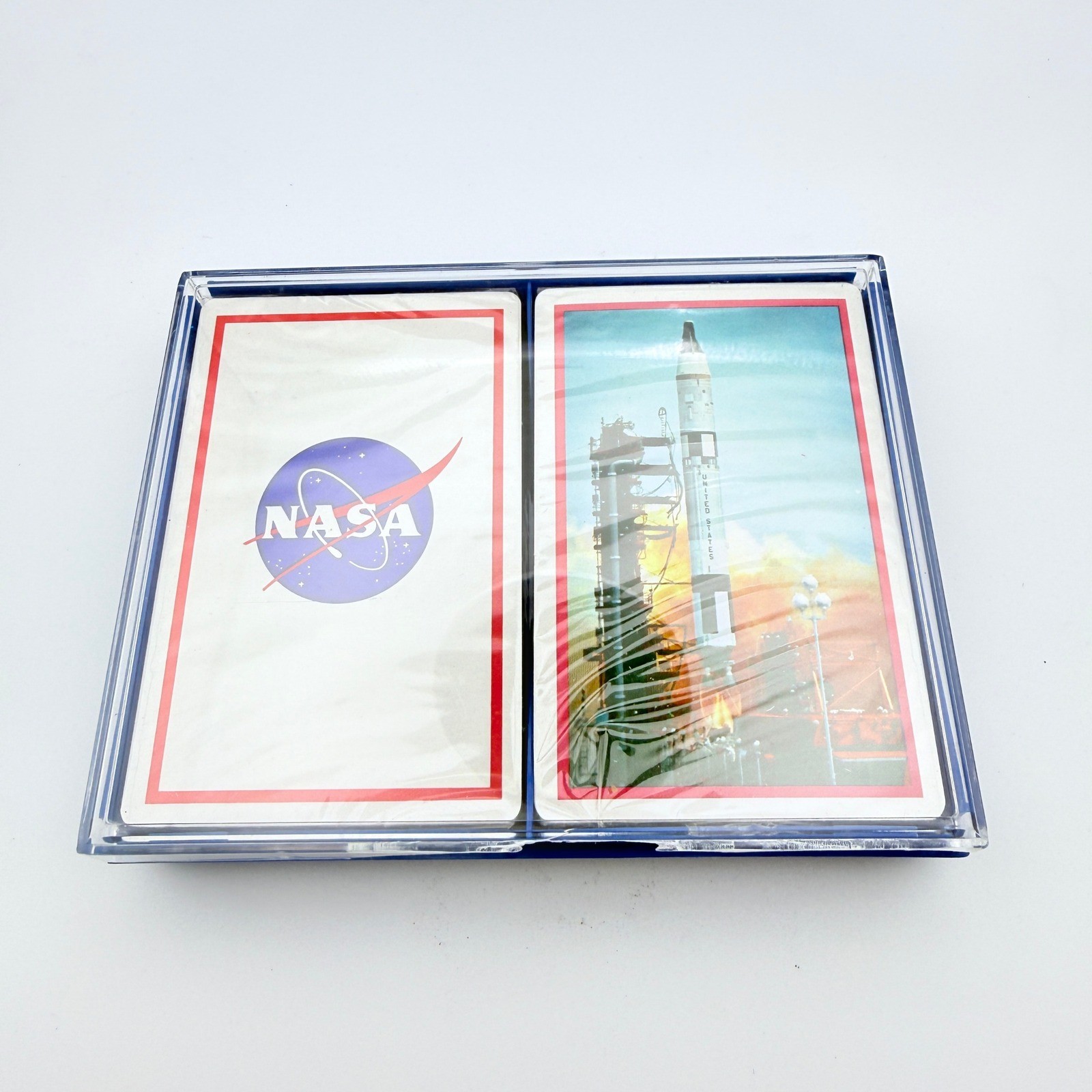 Vintage NASA Gemini 1 Launch Playing Cards Double Deck Set Sealed Space History