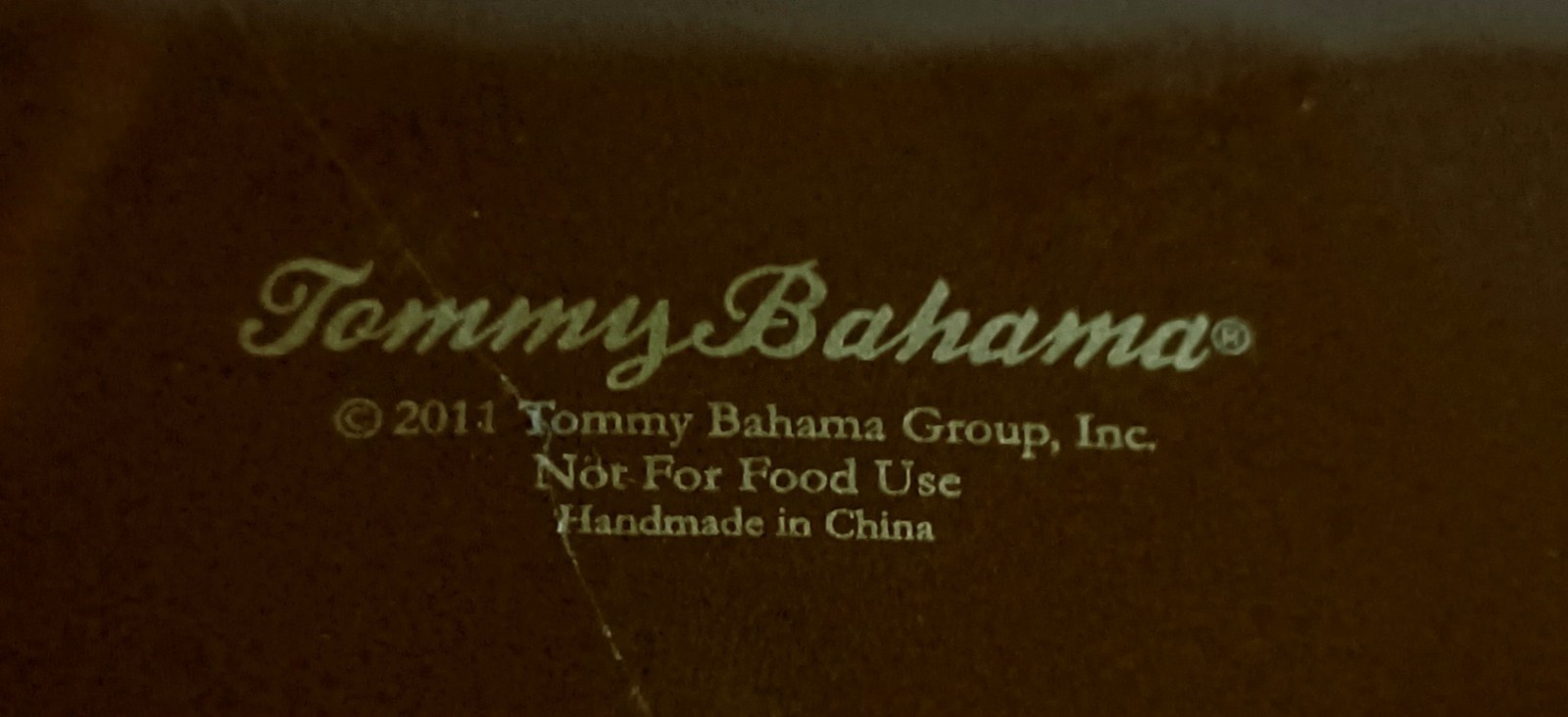 Rare Tommy Bahama Paradise  Nation Ashtray For Cigars.