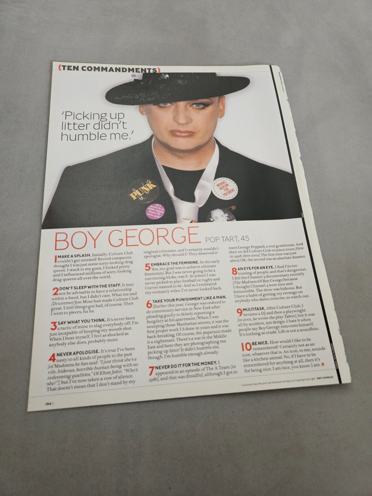 TPEEP211 MAGAZINE ARTICLE & PICTURE 11X8\