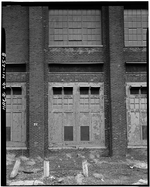 Detroit MI Hart Substation 1900s Detroit Edison East Vernor Brick Exterior