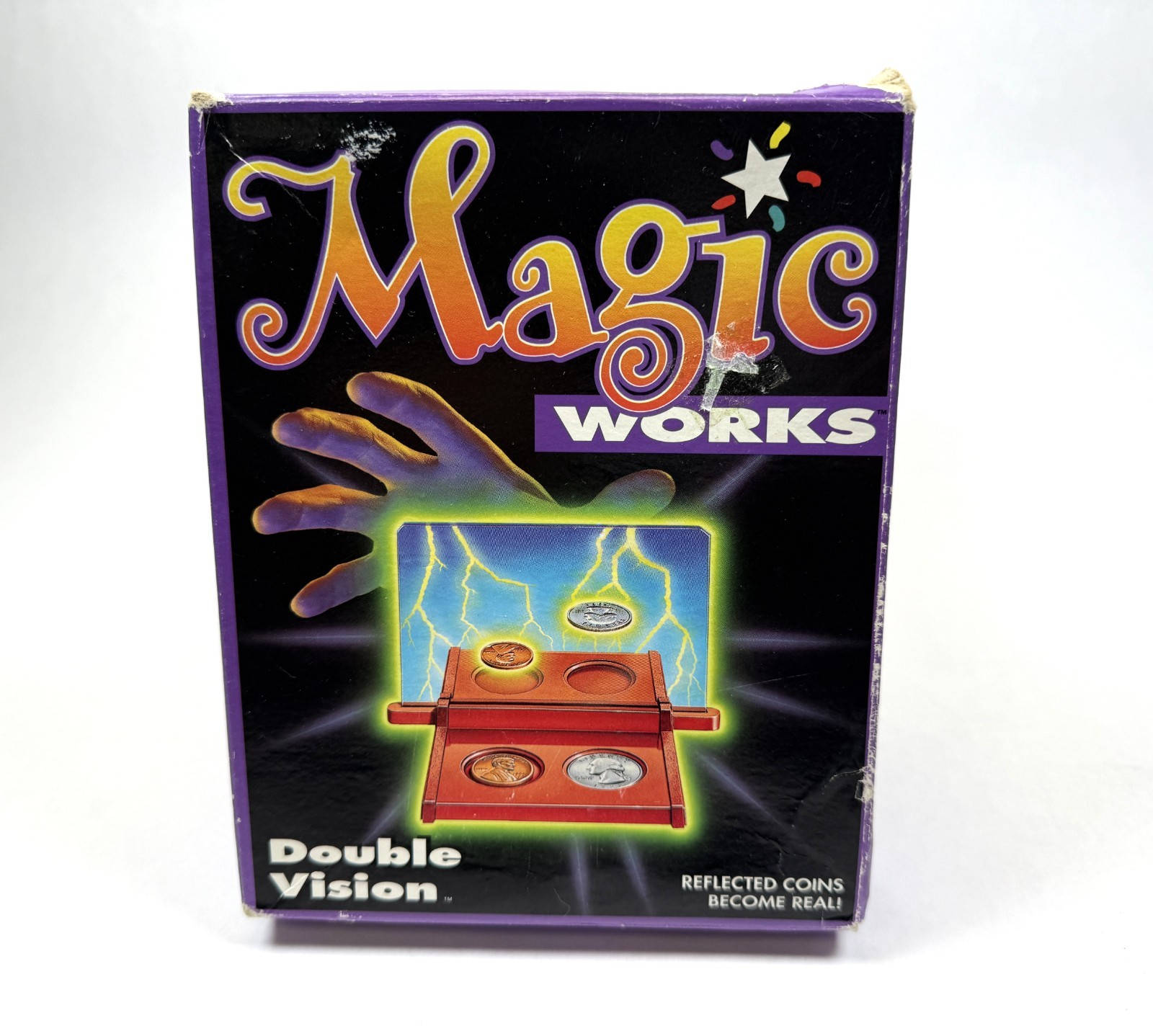 Double Vision Vintage Magic Works Set Complete 1993 Milton Bradley 90s