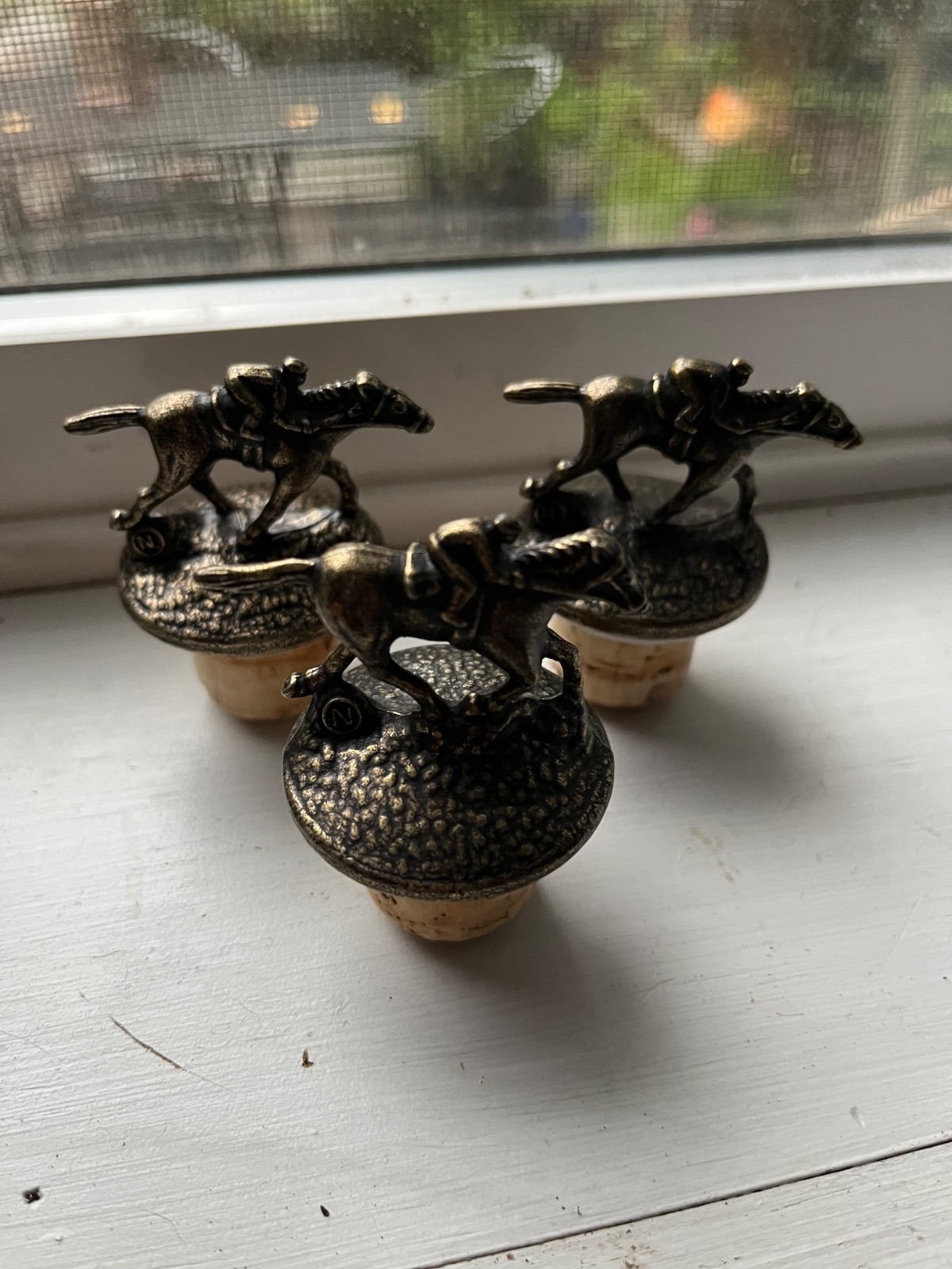 Blantons Horse Cork Stopper, 2nd Letter  N:
