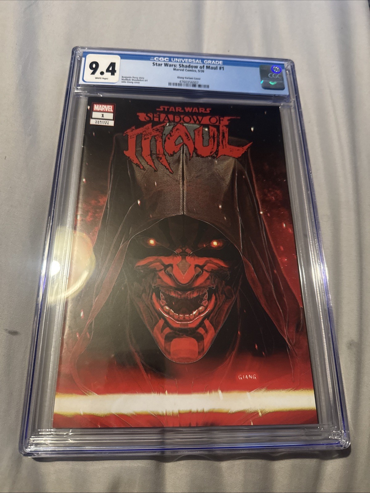 Star Wars: Shadow of Maul #1 CGC 9.4 John Giang Variant Marvel 2026