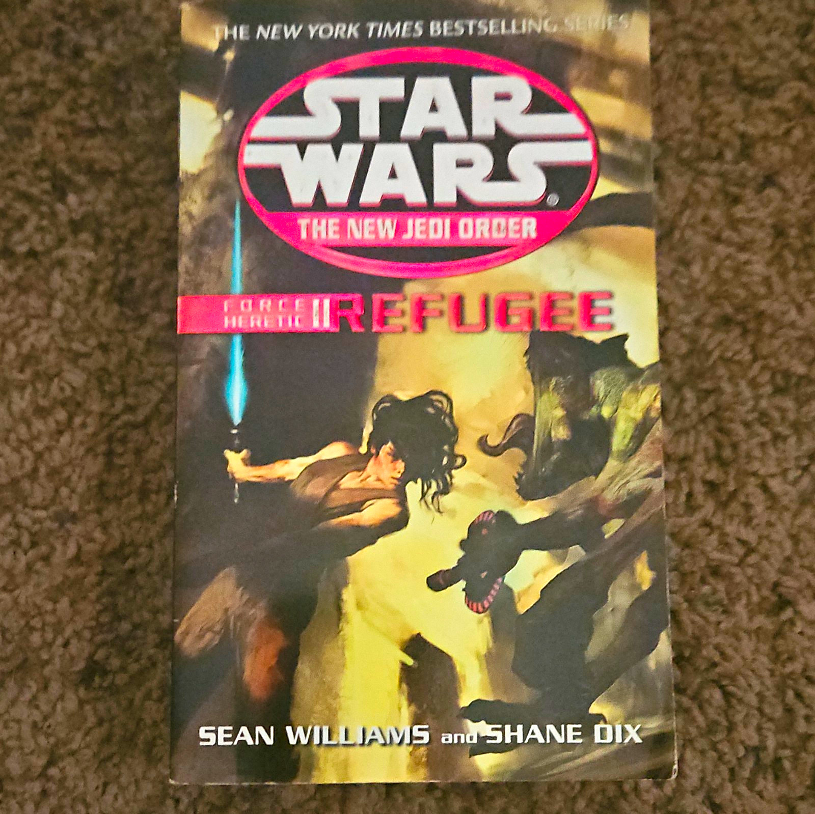 Star Wars New Jedi Order Force Heretic II: Refugee Paperback 2002 Williams