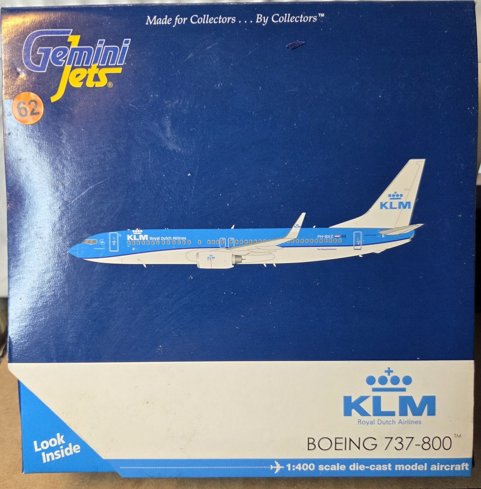 GEMINI JETS KLM - GJKLM1998 - 737-700W - 1:400 SCALE DIECAST METAL MODEL - NIB..