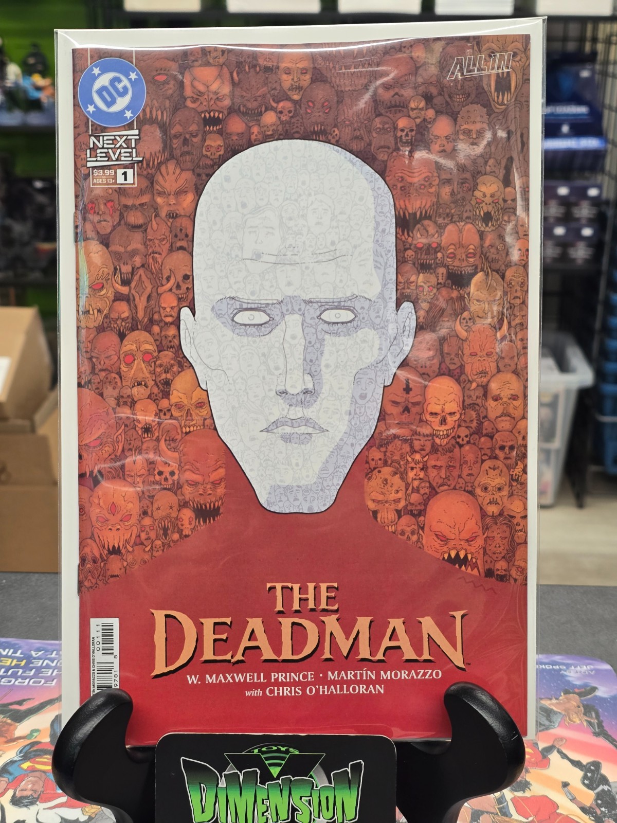 THE DEADMAN #1 COMIC COVER A NM 1ST PRINT 2026 DC