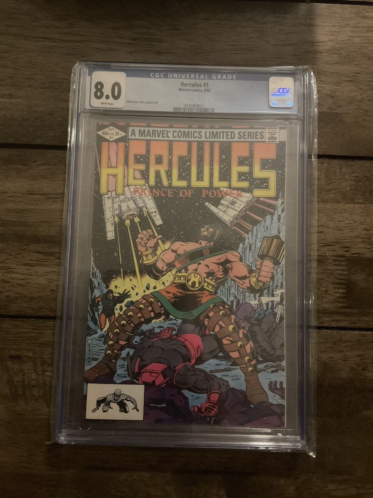 Hercules #1 (Marvel, 1982) CGC 8.0 White Pages Prince of Power