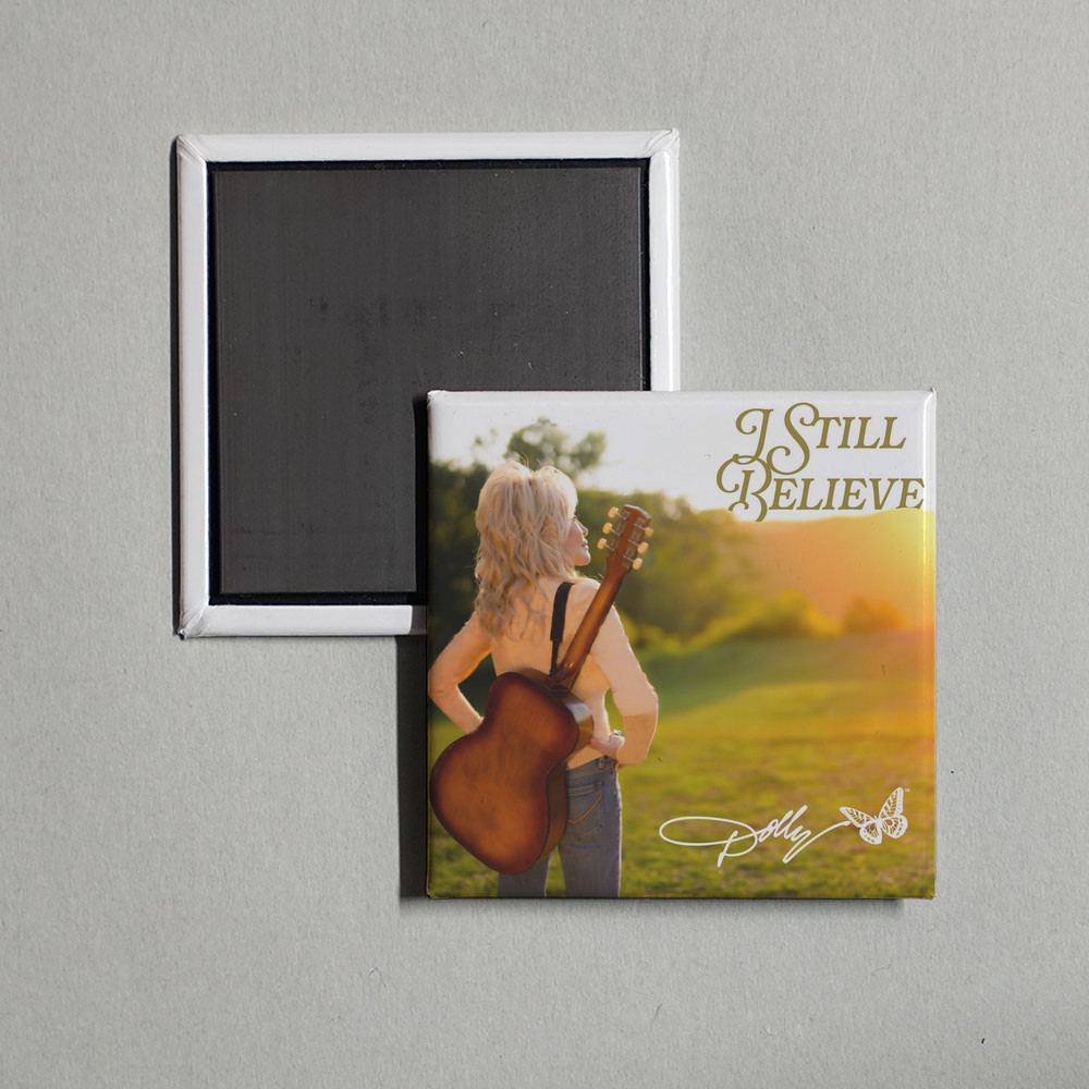Dolly Parton - I Still Believe Album Cover Locker Fridge Magnet