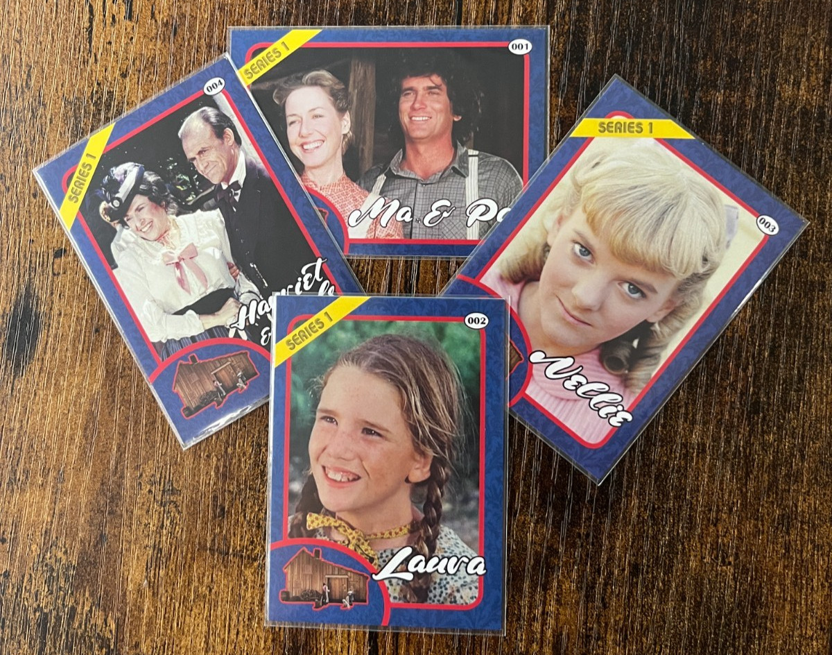 Little House Vintage Trading Cards LHOTP Series 1, 2 and 3  13 Total Cards