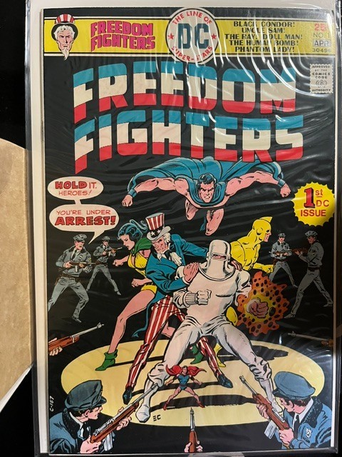 Freedom Fighters #1 (DC Comics March-April 1976)