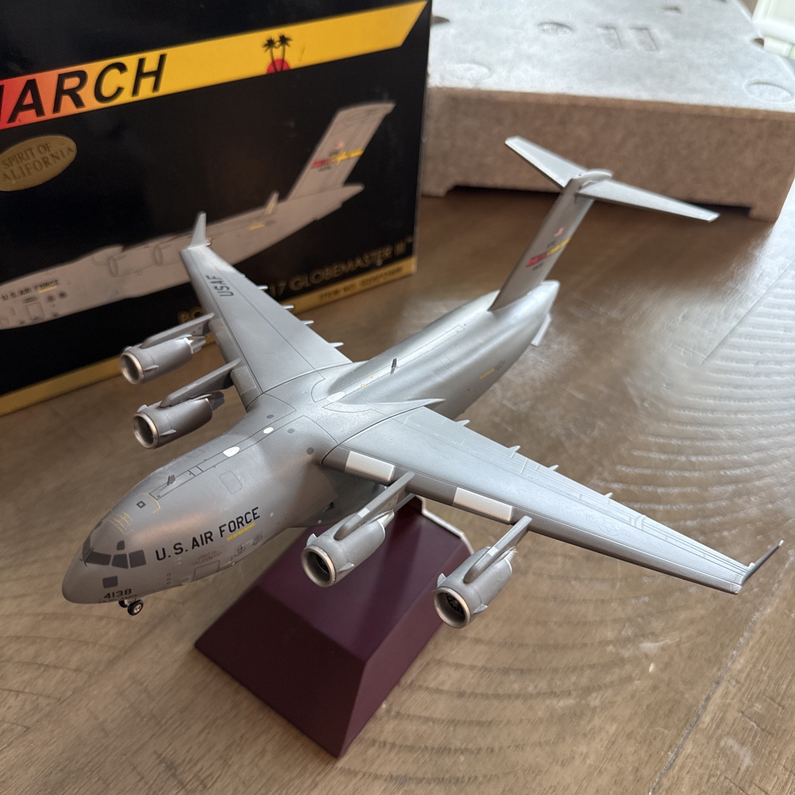 Gemini Jets C-17 Globemaster III March AFB “Spirit of California” Model Airplane