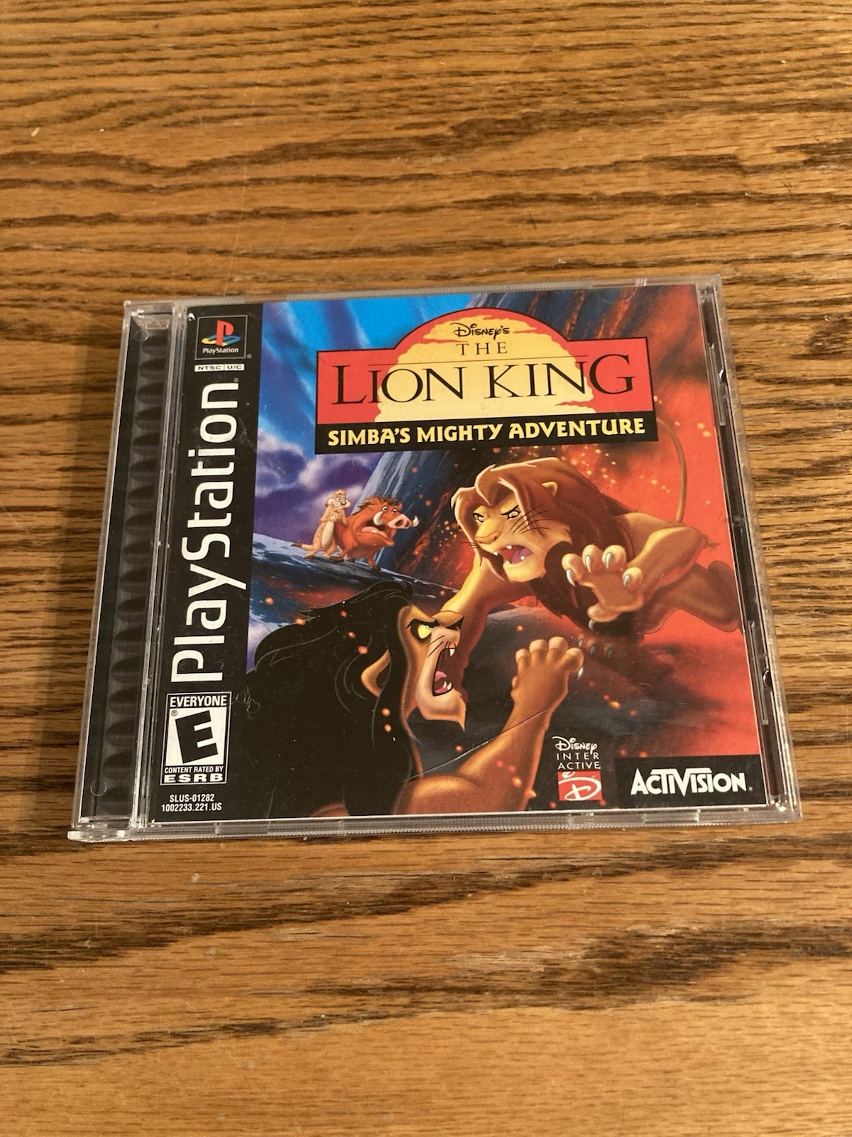 The Lion King Simba\'s Mighty Adventure PS1 PlayStation 1 Complete CIB + Reg
