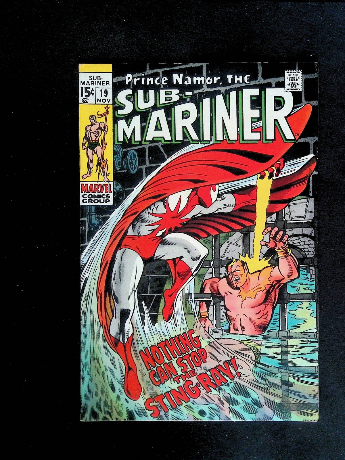 1969 Sub-Mariner 19 Stingray Marvel