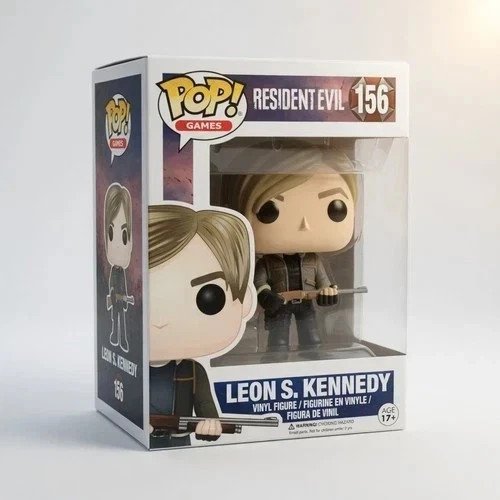 Pop Games: Resident Evil - Leon S. Kennedy #156 Action Figure