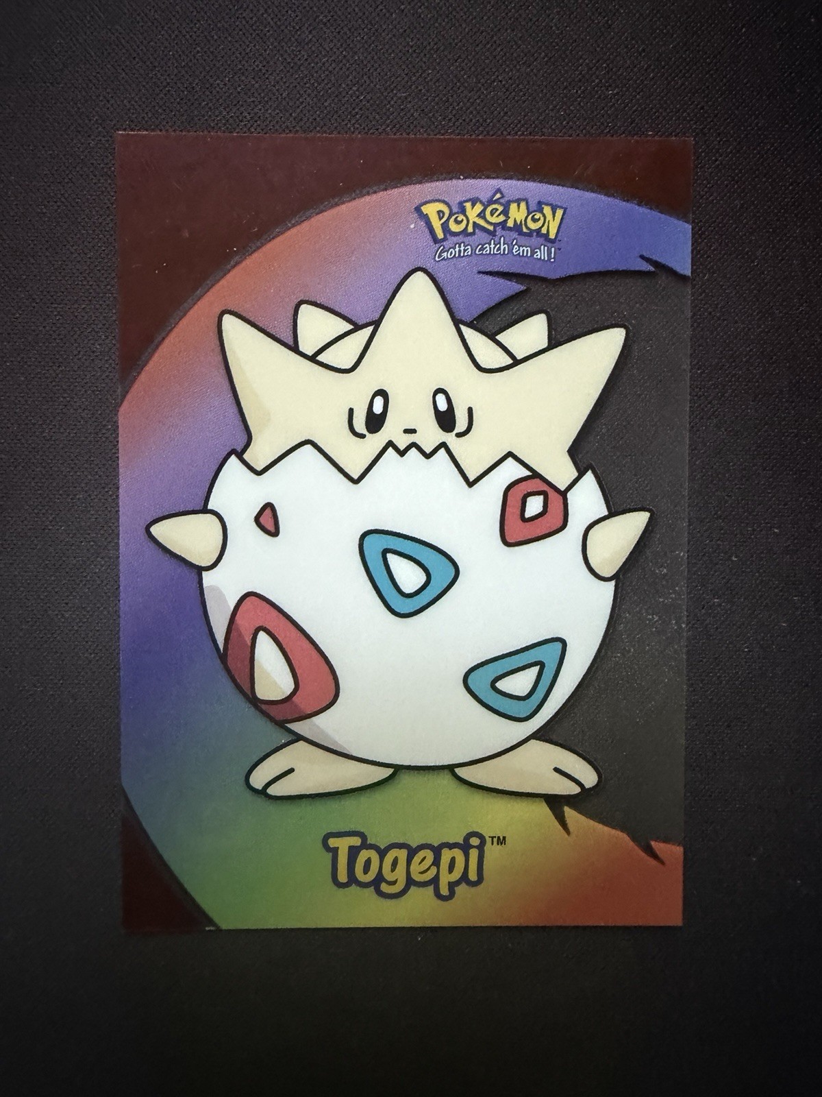 2000 Topps Pokemon TV Animation Clear Cards PC8 TOGEPI - LP