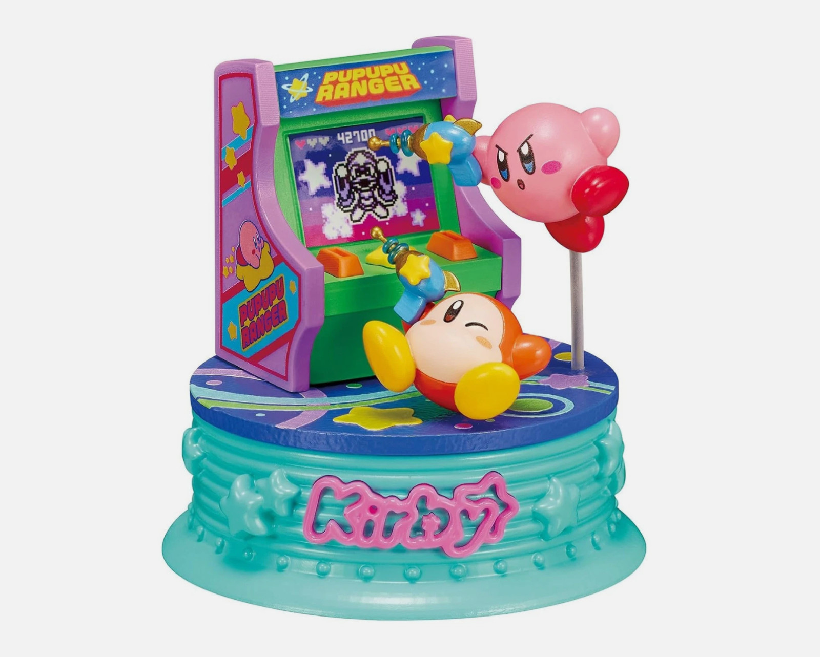 ✨RE-MENT Kirby in Pop City Mini Figure Toy #6 Aim For The High Score Fast Ship