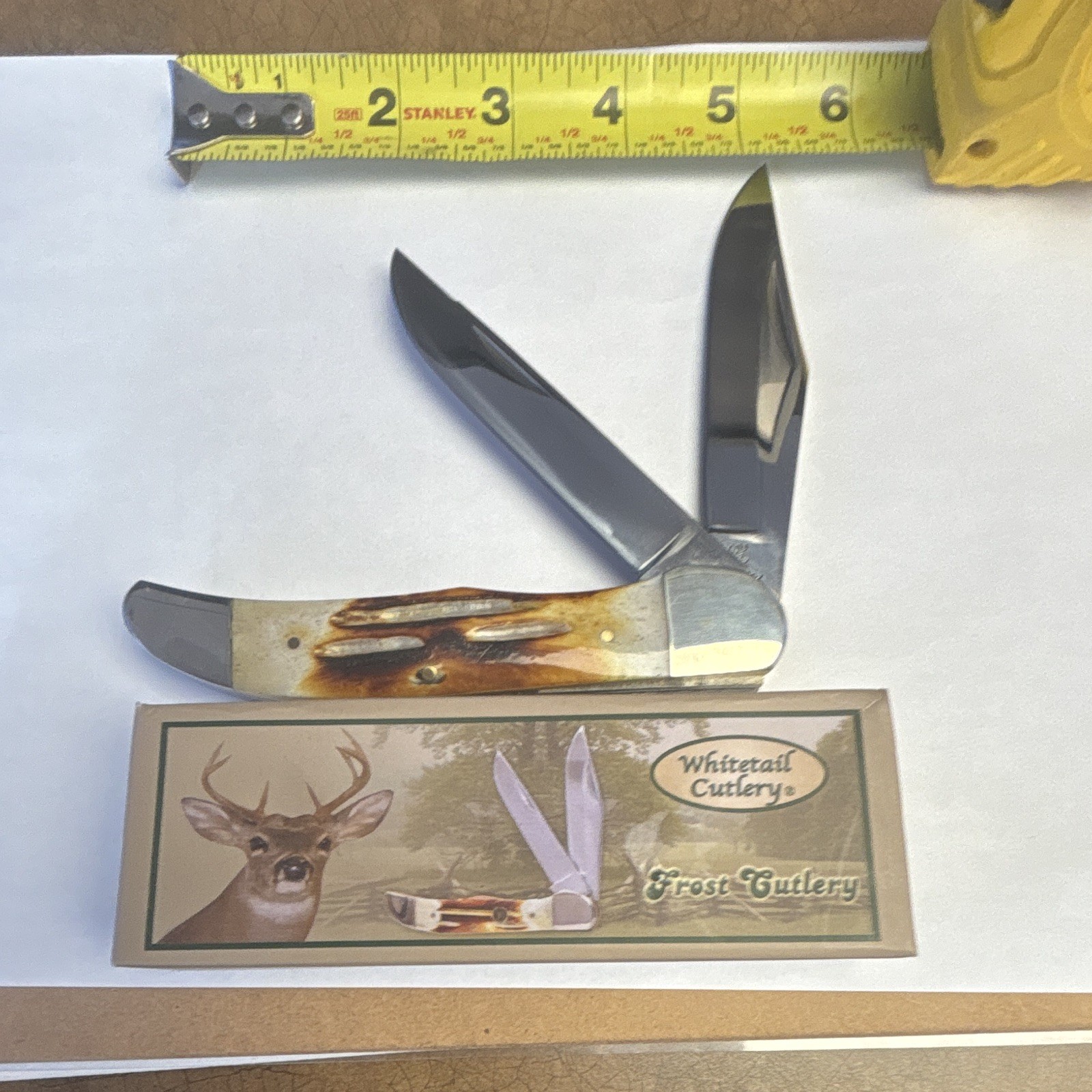 White Tail Cutlery Collector's Folding Knife #069 Sc